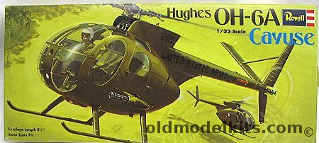 Revell 1/32 Hughes OH-6A Cayuse - Or Civil Hughes 500, H146 plastic model kit